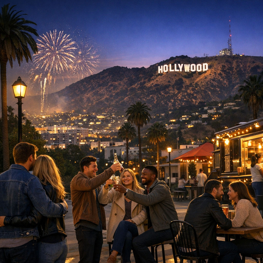 Los Angeles New Year’s Eve 2025–2026: Free NYE Events, Fireworks Views & Late-Night Deals