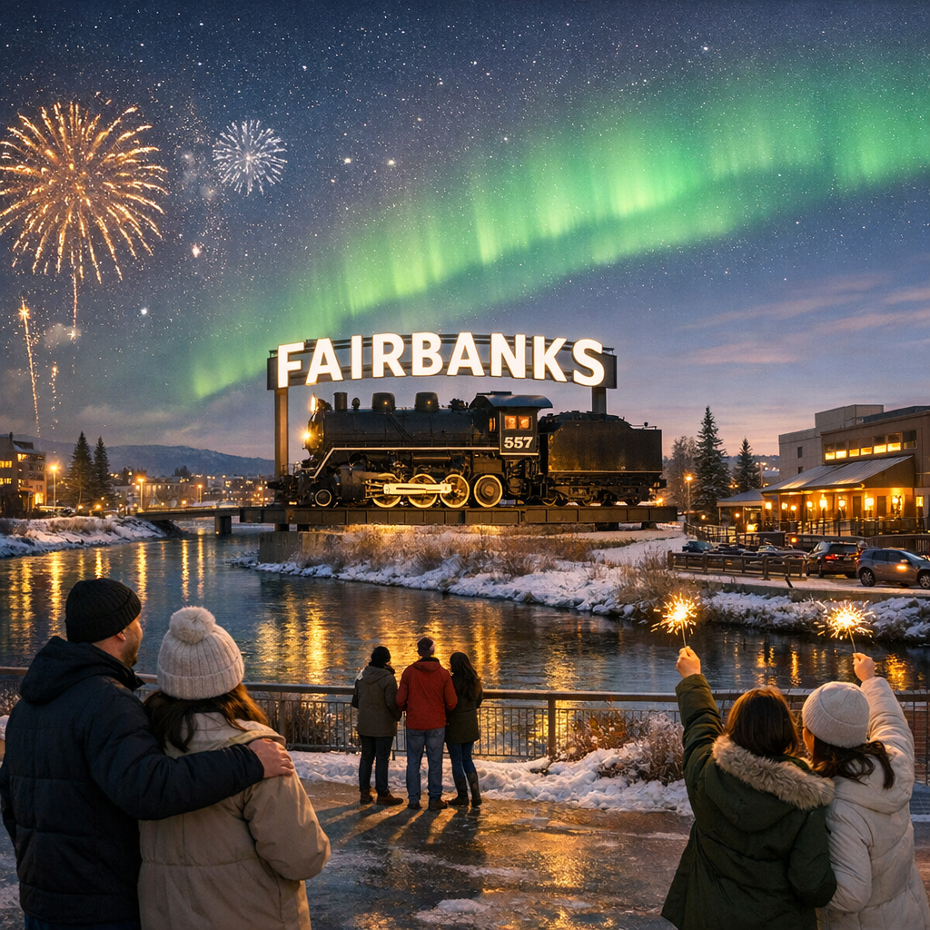 New Year’s Eve in Fairbanks: Free Aurora Viewing Spots, Cozy Countdown Events & Local Deals