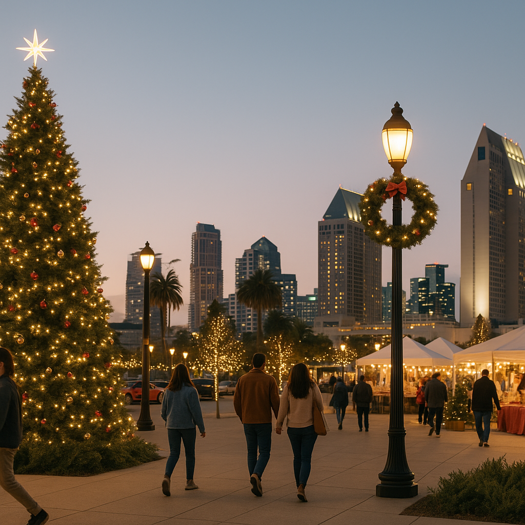San Diego Christmas Lights, Holiday Markets & Free Winter Deals (2025 Local Guide)