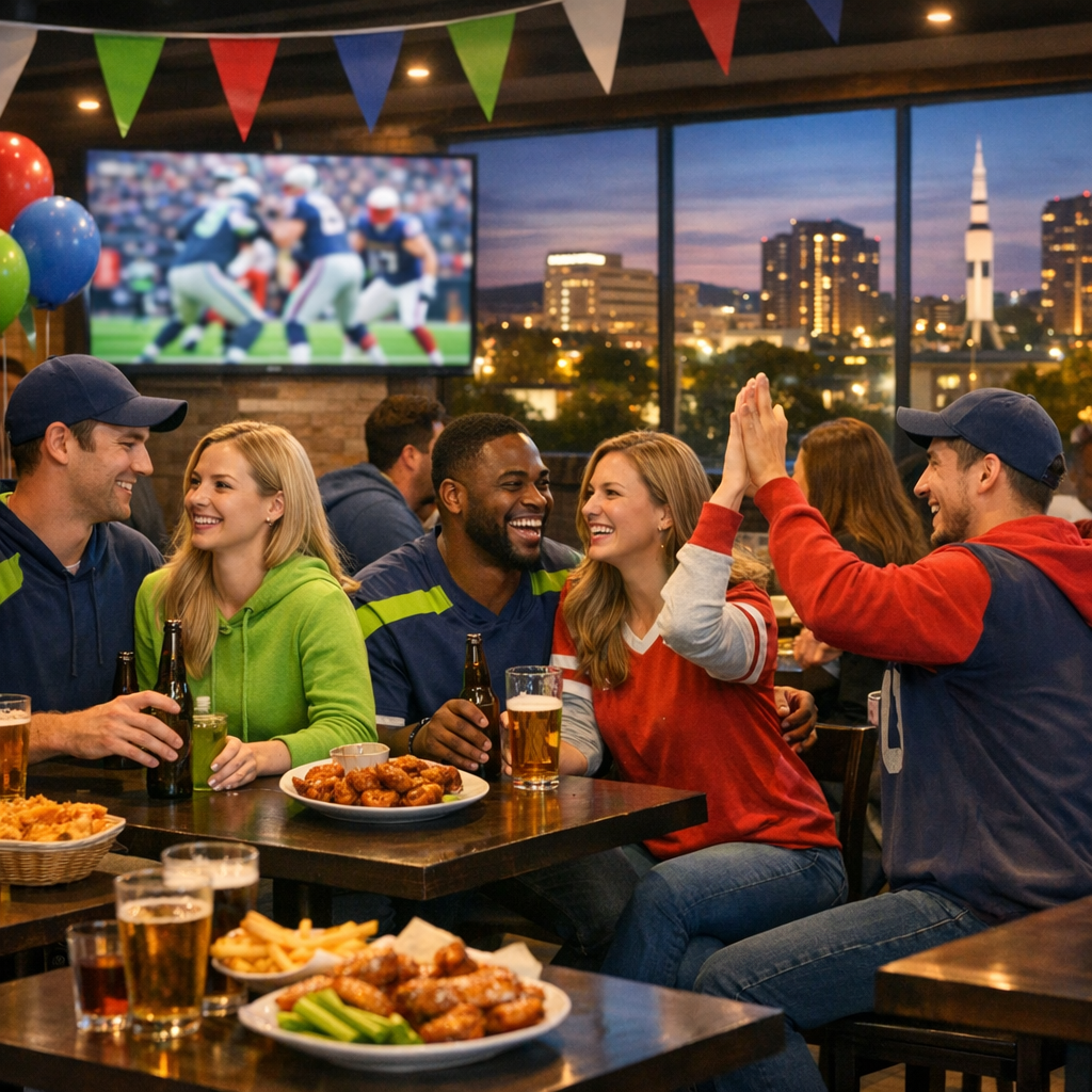 Where to Watch Super Bowl LX in Huntsville: Best Sports Bars, Big Screens & Game-Day Specials