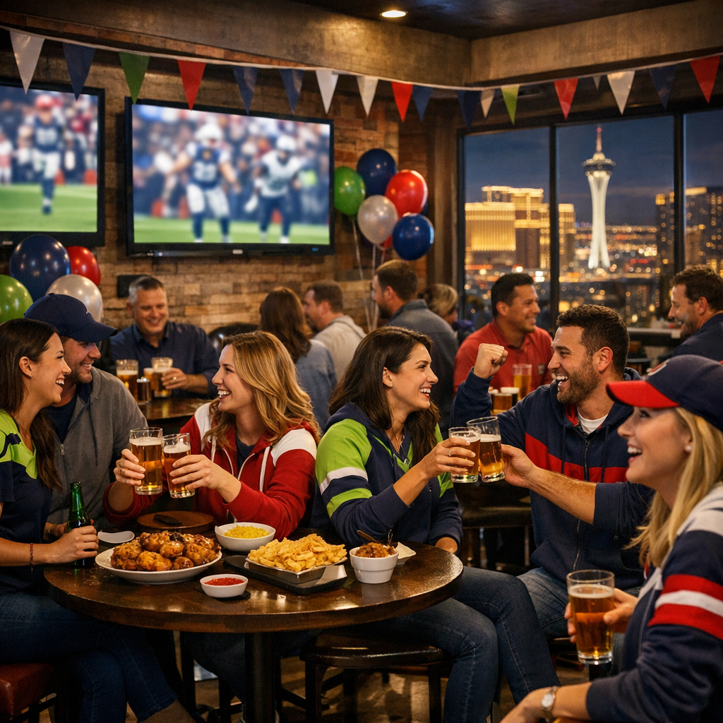 Where to Watch Super Bowl LX in Las Vegas: Best Bars, Restaurants & Game-Day Deals Off the Strip