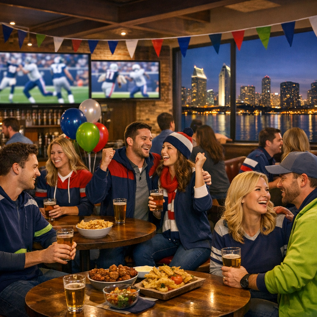 Super Bowl LX in San Diego: Best Sports Bars, Restaurant Watch Parties & Game‑Day Deals